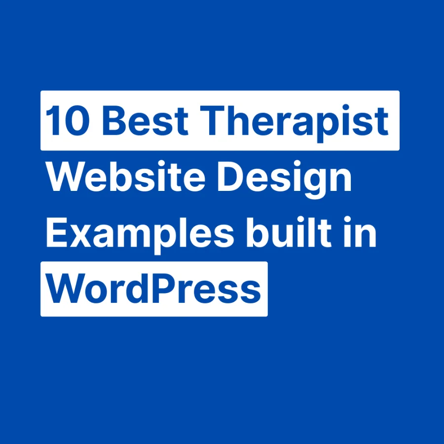 10 Best Therapist Website Design Examples built in WordPress 10 Best Therapist Website Design Examples built in WordPress