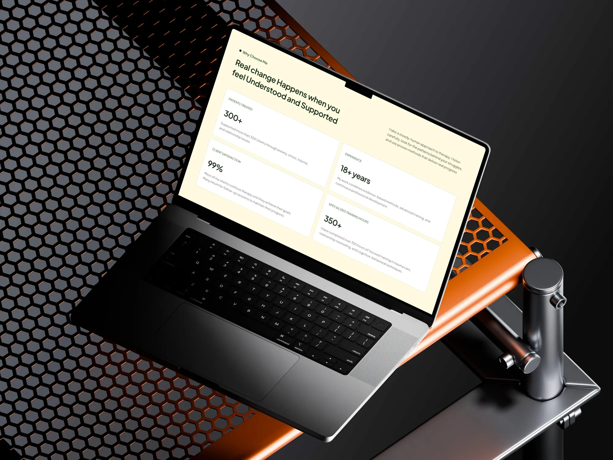 Mindpath Therapy website design in Framer