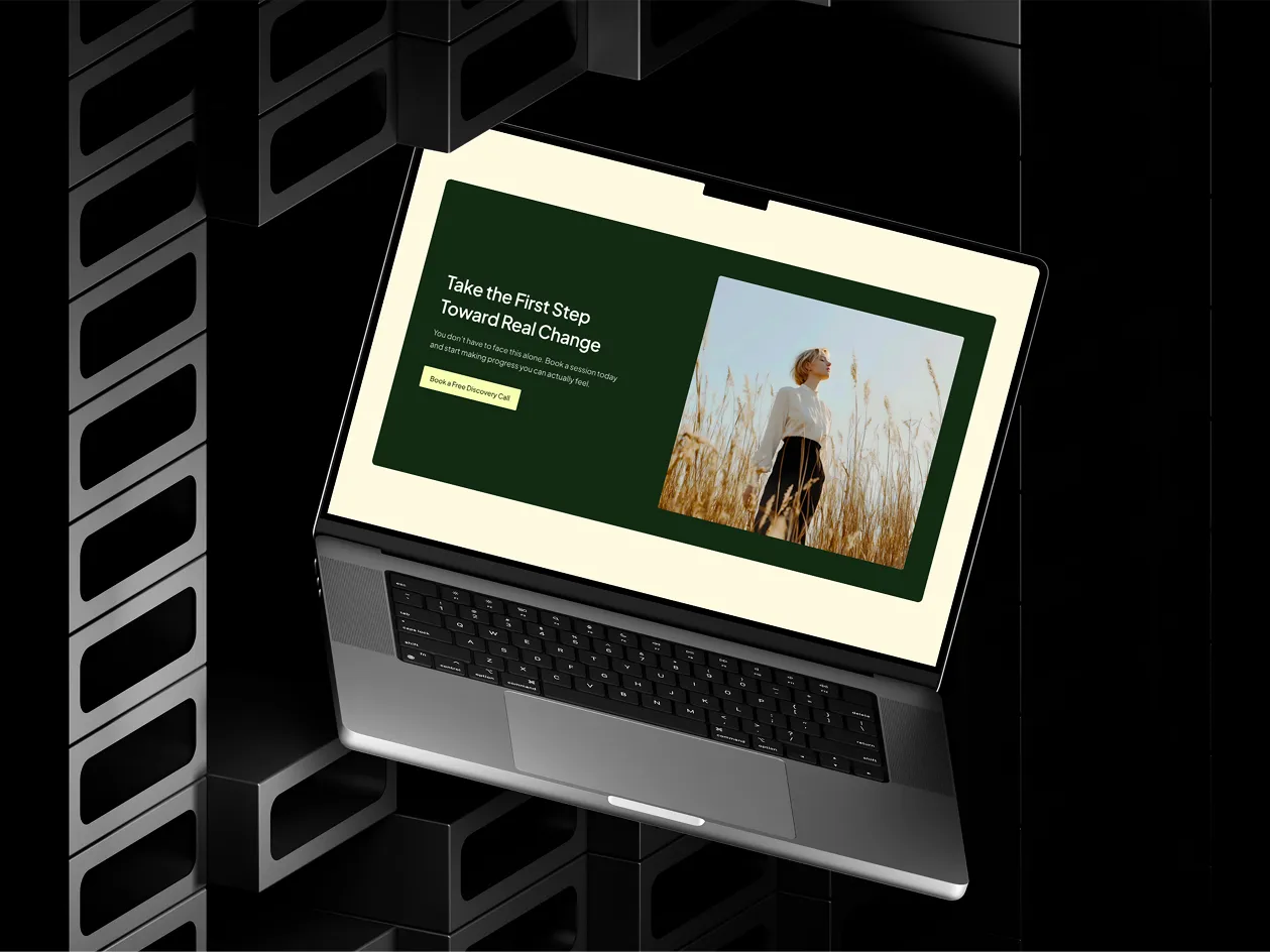 Mindpath Therapy website design in Framer