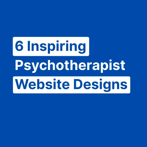 Great Therapist Website Examples 2026