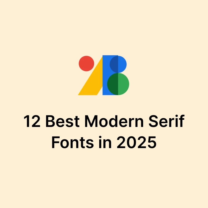 Best Modern Serif Google Fonts in 2026 (Tested for Web Performance) 12 Best Modern Serif Google Fonts for 2025 | Website Designer for therapist