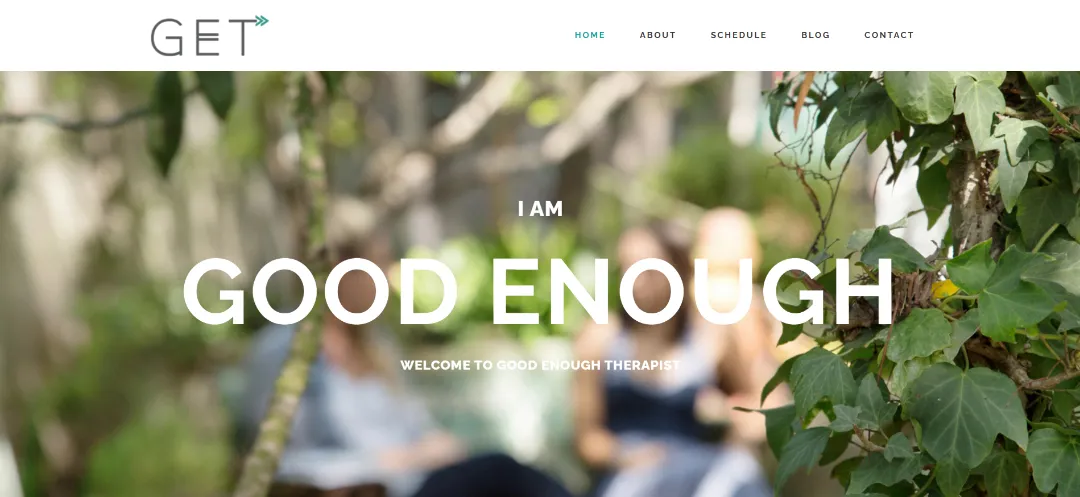 10 Best Therapist Website Design Examples built in WordPress Get good Enough Therapy Website