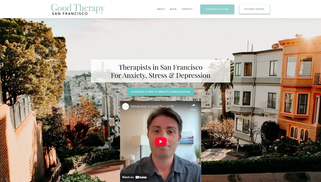 10 Best Therapist Website Design Examples built in WordPress Good Therapy