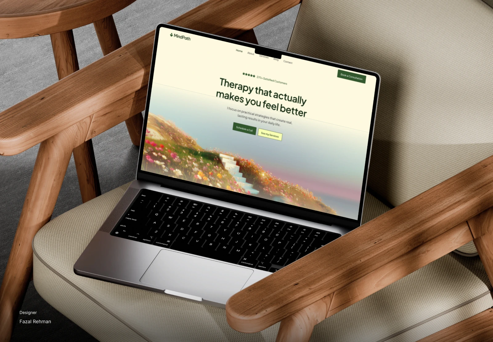 Custom Website vs Template for Therapists: Which One Actually Brings in Clients? Mindpath Case Study Image 1