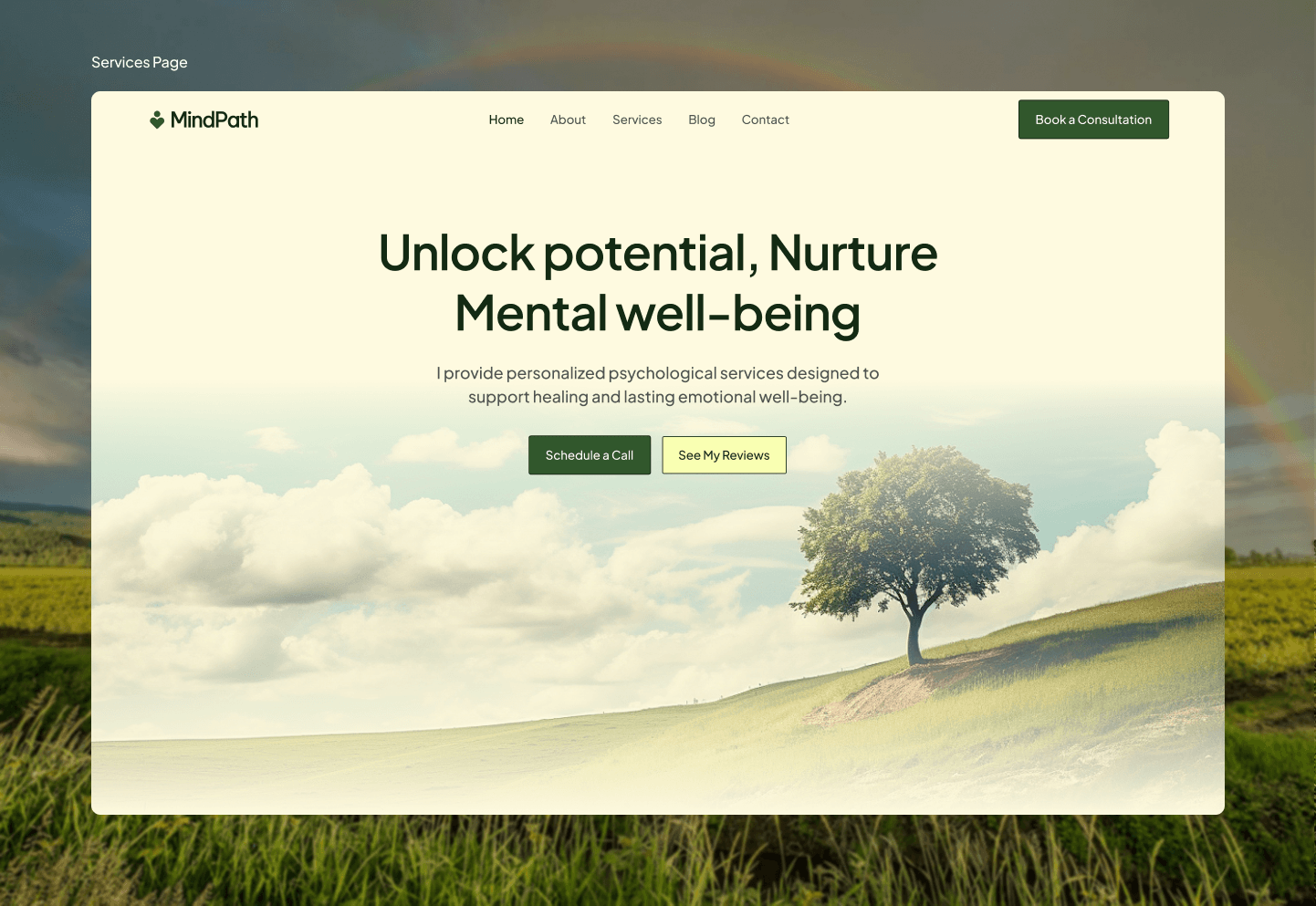 Best Website Designer for Psychotherapists Mindpath Case Study Image 3