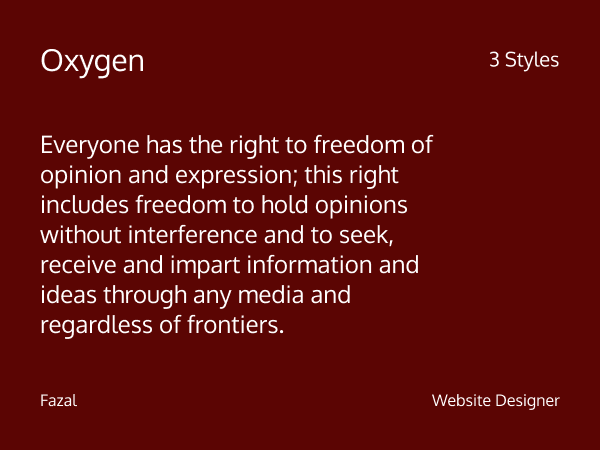 21 Best Free Modern Google Sans Serif Fonts Oxygen Free Google Font