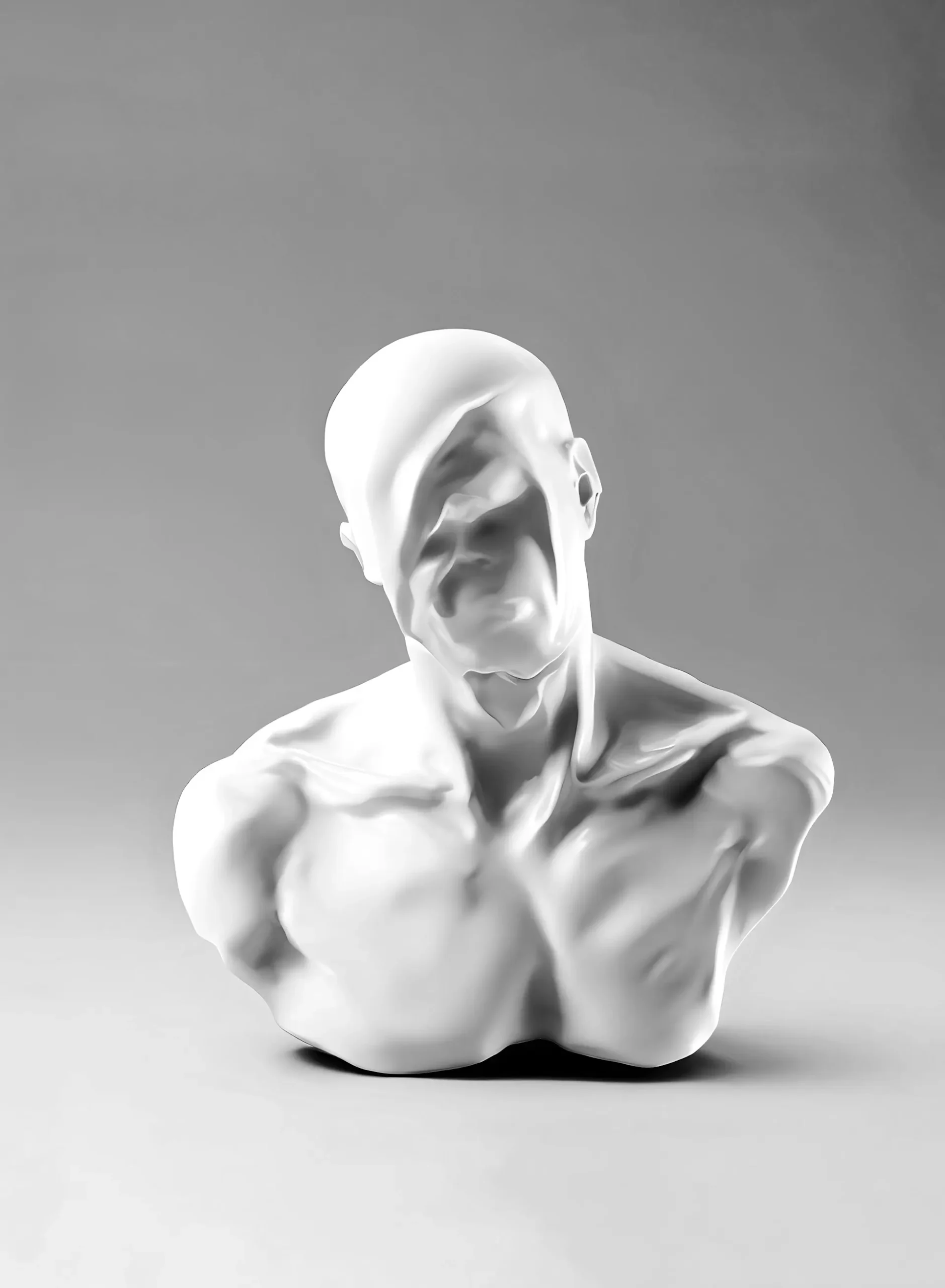 Trauma Therapist Website Design: Building Trust Through Your Homepage A stone statue showing trauma